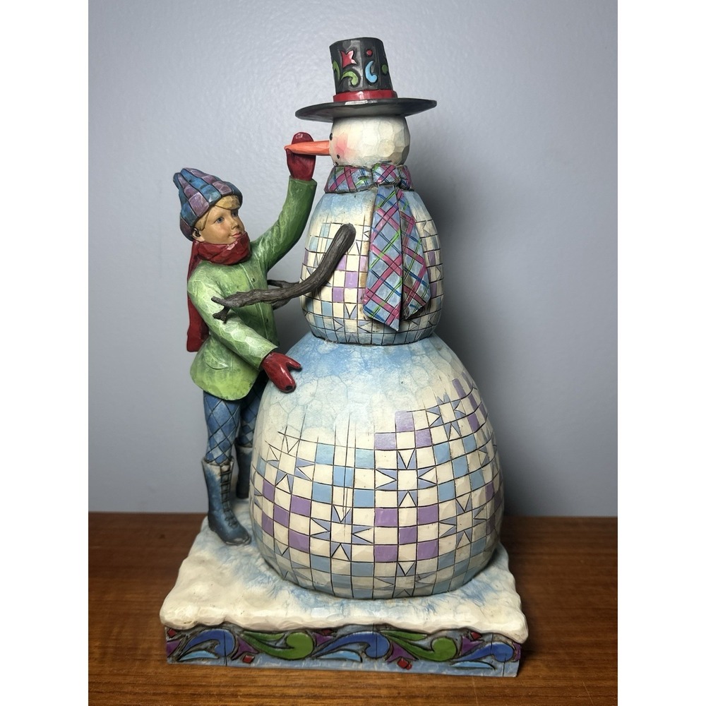 Jim Shore Frosty Friends Figurine Heartwood Creek 4005443‎